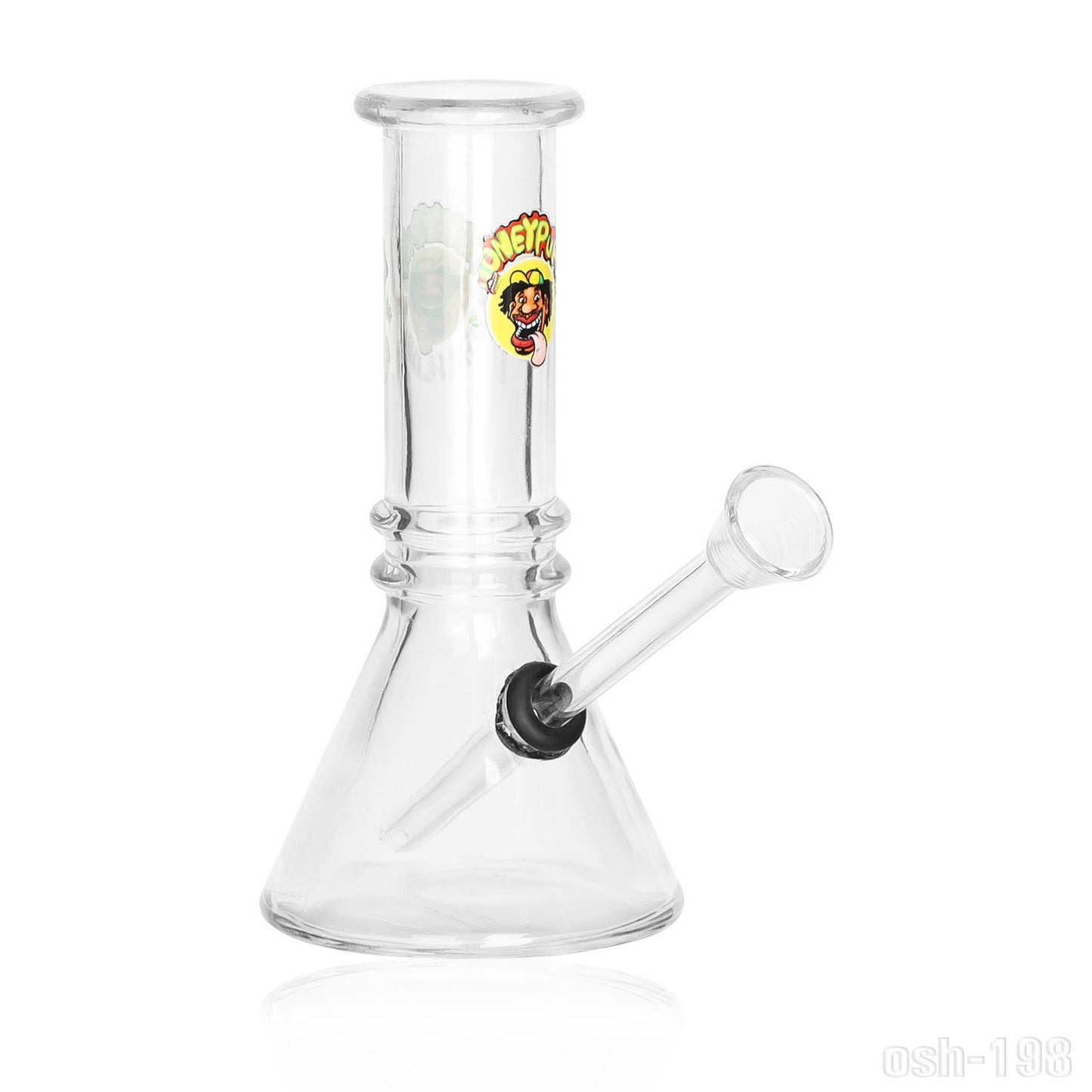 Honeypuff brand small glass bong mini glass bong