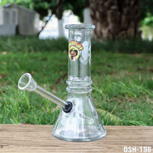 Load image into Gallery viewer, Honeypuff brand small glass bong mini glass bong