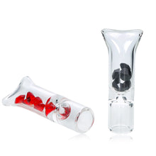 Load image into Gallery viewer, HONEYPUFF Diamond Beads Glass Smoking Filter Tips, 50 x 11 mm Filter Tips, Shatter Resistant Cigarette Filter Tip
