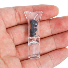 Load image into Gallery viewer, HONEYPUFF Diamond Beads Glass Smoking Filter Tips, 50 x 11 mm Filter Tips, Shatter Resistant Cigarette Filter Tip