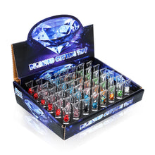Load image into Gallery viewer, HONEYPUFF Diamond Beads Glass Smoking Filter Tips, 50 x 11 mm Filter Tips, Shatter Resistant Cigarette Filter Tip