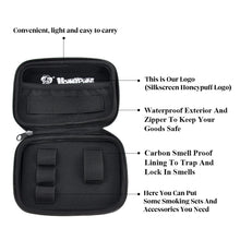 Load image into Gallery viewer, HONEYPUFF Smell Proof Bag, Rasta Style Cigarette Stash Box, 155 x 112 mm Portable Pouch Tobacco Bag