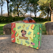 Load image into Gallery viewer, HONEYPUFF Smell Proof Bag, Rasta Style Cigarette Stash Box, 155 x 112 mm Portable Pouch Tobacco Bag