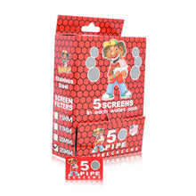 Load image into Gallery viewer, HONEYPUFF 100 Pieces Stainless Steel Screens Pipe, Ø 25 Pipe Filter Screen,(100/200/300 PCS) (1BOX)