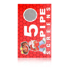 Load image into Gallery viewer, HONEYPUFF 100 Pieces Stainless Steel Screens Pipe, Ø 25 Pipe Filter Screen,(100/200/300 PCS) (1BOX)