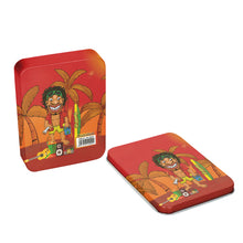 Load image into Gallery viewer, Honeypuff Small Metal Tin Box Lid Mini Small Empty Container, Portable Case For Tobacco