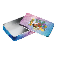Load image into Gallery viewer, Honeypuff Small Metal Tin Box Lid Mini Small Empty Container, Portable Case For Tobacco