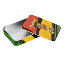 Load image into Gallery viewer, Honeypuff Small Metal Tin Box Lid Mini Small Empty Container, Portable Case For Tobacco