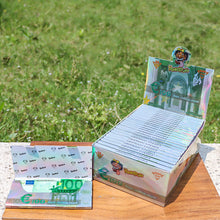 Charger l'image dans la galerie, Feuilles à rouler pré-roulées Honeypuff 100 Euro, format King Size, fines et à combustion lente, 24 pièces