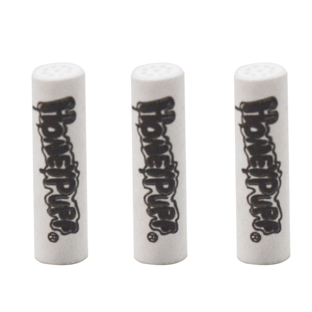 Filtres à charbon actif en céramique Honeypuff, embouts pré-roulés Ø 7, adaptés aux pipes à tabac en bois, 150 filtres par pot