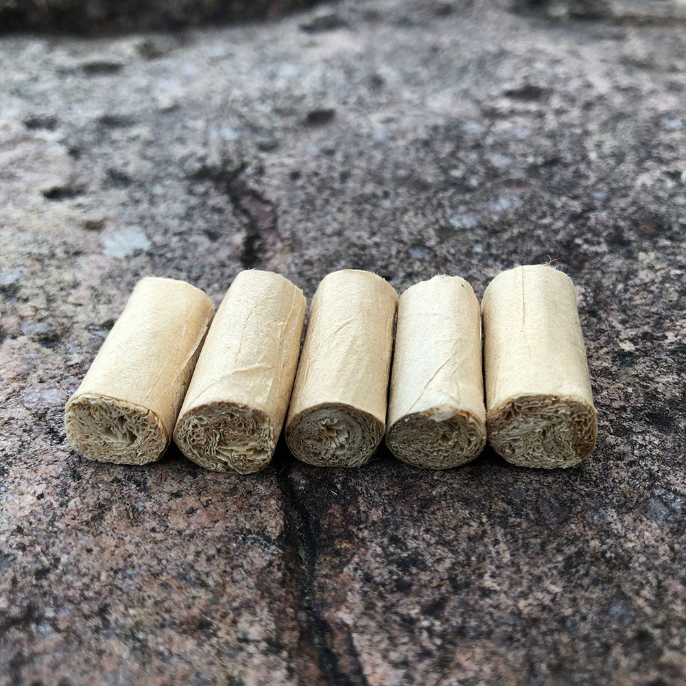 HONEYPUFF Corn Husk Filter Tips, Organic Pre Rolled Tips, Ø 10 Filters