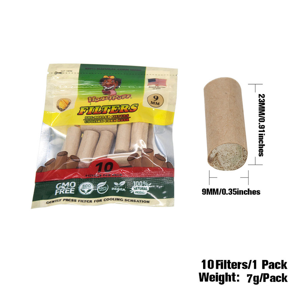 Honeypuff Wraps Corn Husk Filter Rolling Paper Filter Tip
