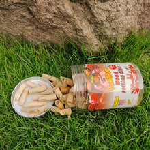 Load image into Gallery viewer, HONEYPUFF Strawberry Flavored 40MM Wood Rolling Filter Tips Smoking Wooden Mouth Tips