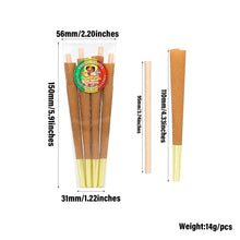 Load image into Gallery viewer, HONEYPUFF Fresh Fruit Flavored Pre Rolled Cones, King Size Rolling Cones with Tips, Slow Burning Rolling Papers, 8 Pcs / Pack 30 Packs / Box
