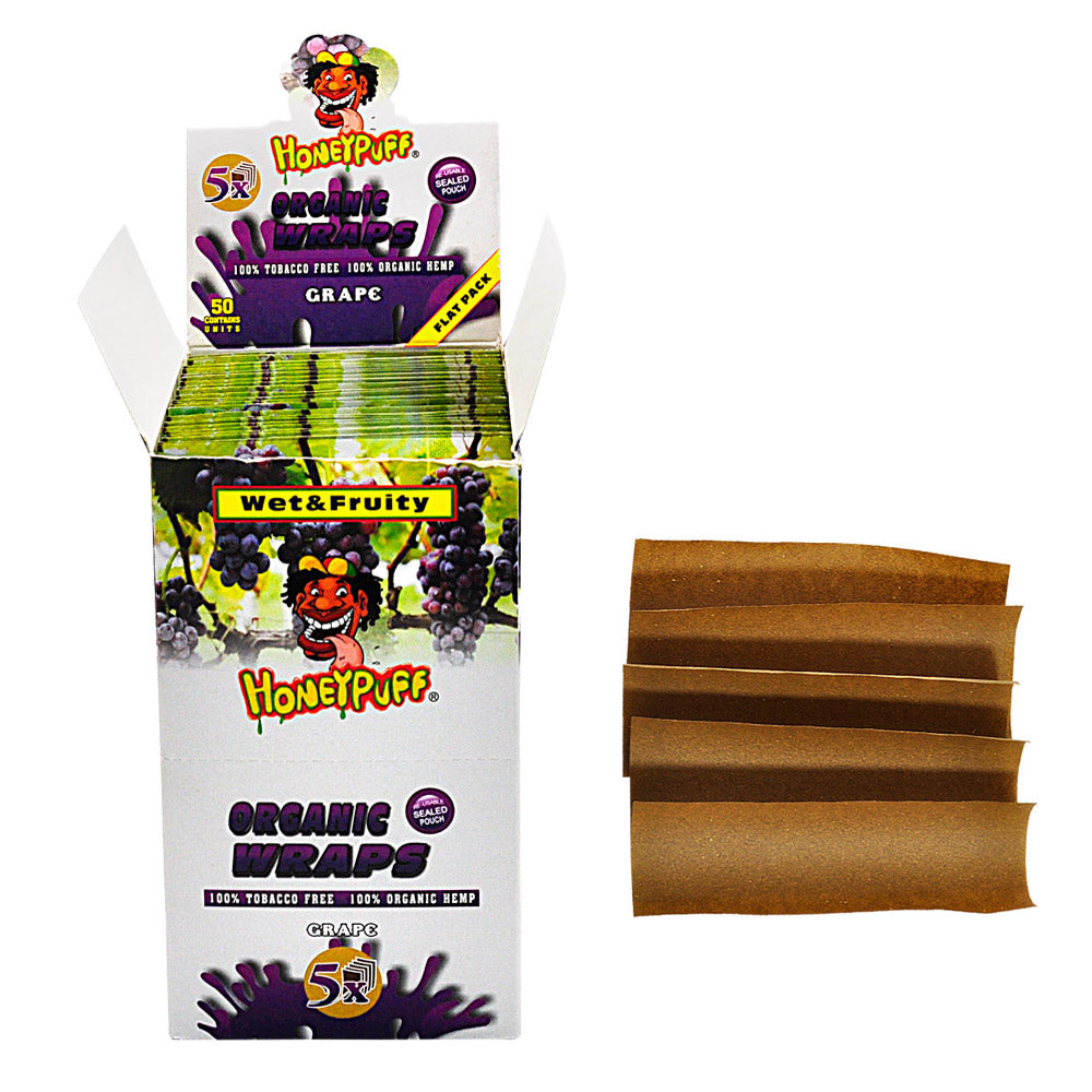 HONEYPUFF Grape Flavored Rolling Papers King Size Cigarette Rolling P honeypuff-grape-flavored-rolling-papers-king-size-cigarette-rolling-p
