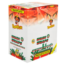 Charger l'image dans la galerie, Feuilles à rouler Honeypuff saveur pastèque, format king size, avec fermeture éclair refermable, 5 pièces/paquet, 50 paquets/boîte