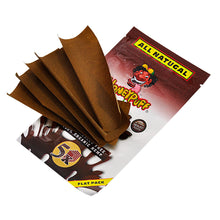 Charger l'image dans la galerie, Feuilles à rouler bio aromatisées Honeypuff, format King Size, avec fermeture éclair refermable, 5 pièces/paquet, 50 paquets/boîte