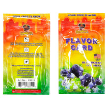 Load image into Gallery viewer, HONEYPUFF Blueberry Ice Mint Flavour Cards, King Size Cigarette Insert Infusion, Natural Flavour Card