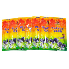 Load image into Gallery viewer, HONEYPUFF Blueberry Ice Mint Flavour Cards, King Size Cigarette Insert Infusion, Natural Flavour Card