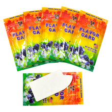 Load image into Gallery viewer, HONEYPUFF Blueberry Ice Mint Flavour Cards, King Size Cigarette Insert Infusion, Natural Flavour Card