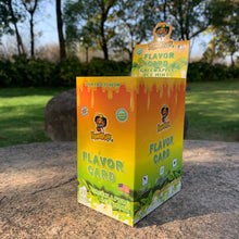 Load image into Gallery viewer, HONEYPUFF Green Apple Ice Mint Flavour Cards, King Size Cigarette Insert Infusion, Natural Flavour Card