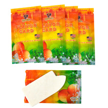 Load image into Gallery viewer, HONEYPUFF Peach Ice Mint Flavour Cards, King Size Cigarette Insert Infusion, Natural Smell Flavour Card