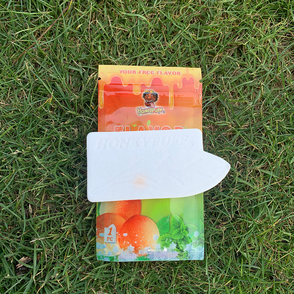 HONEYPUFF Peach Ice Mint Flavour Cards, King Size Cigarette Insert Infusion, Natural Smell Flavour Card
