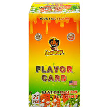 Load image into Gallery viewer, HONEYPUFF Watermelon Ice Mint Flavour Cards, King Size Cigarette Insert Infusion, Natural Flavour Card