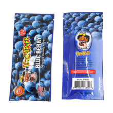Load image into Gallery viewer, HONEYPUFF 1 1/4 Size Blueberry Flavored Rolling Papers, Slow Burning Cigarette Rolling Papers (50 PCS)