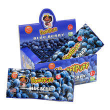 Load image into Gallery viewer, HONEYPUFF 1 1/4 Size Blueberry Flavored Rolling Papers, Slow Burning Cigarette Rolling Papers (50 PCS)