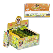 Load image into Gallery viewer, HONEYPUFF 1 1/4 Size Vanilla Flavored Rolling Papers, Slow Burning Cigarette Rolling Papers (50 PCS)