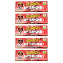 Load image into Gallery viewer, HONEYPUFF 1 1/4 Size Watermelon Flavored Rolling Papers, Slow Burning Cigarette Rolling Papers (50 PCS)