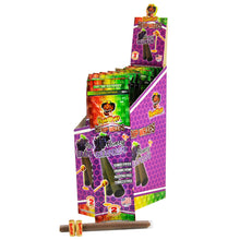 Load image into Gallery viewer, HONEYPUFF Grape Flavored Pre Rolled Cones, King Size Pre Rolled Rolling Paper with Tips, Slow Burning Rolling Cones, 2 PCS / Pack 12 Packs / Box