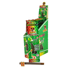 Load image into Gallery viewer, HONEYPUFF Green Apple Flavored Pre Rolled Cones, King Size Pre Rolled Rolling Paper with Tips, Slow Burning Rolling Cones, 2 PCS / Pack 12 Packs / Box