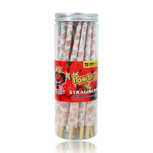 Load image into Gallery viewer, HONEYPUFF Strawberry Flavor Pre Rolled Cones, King Size Pre Rolled Rolling Paper with Tips, Slow Burning Papers (72 PCS)