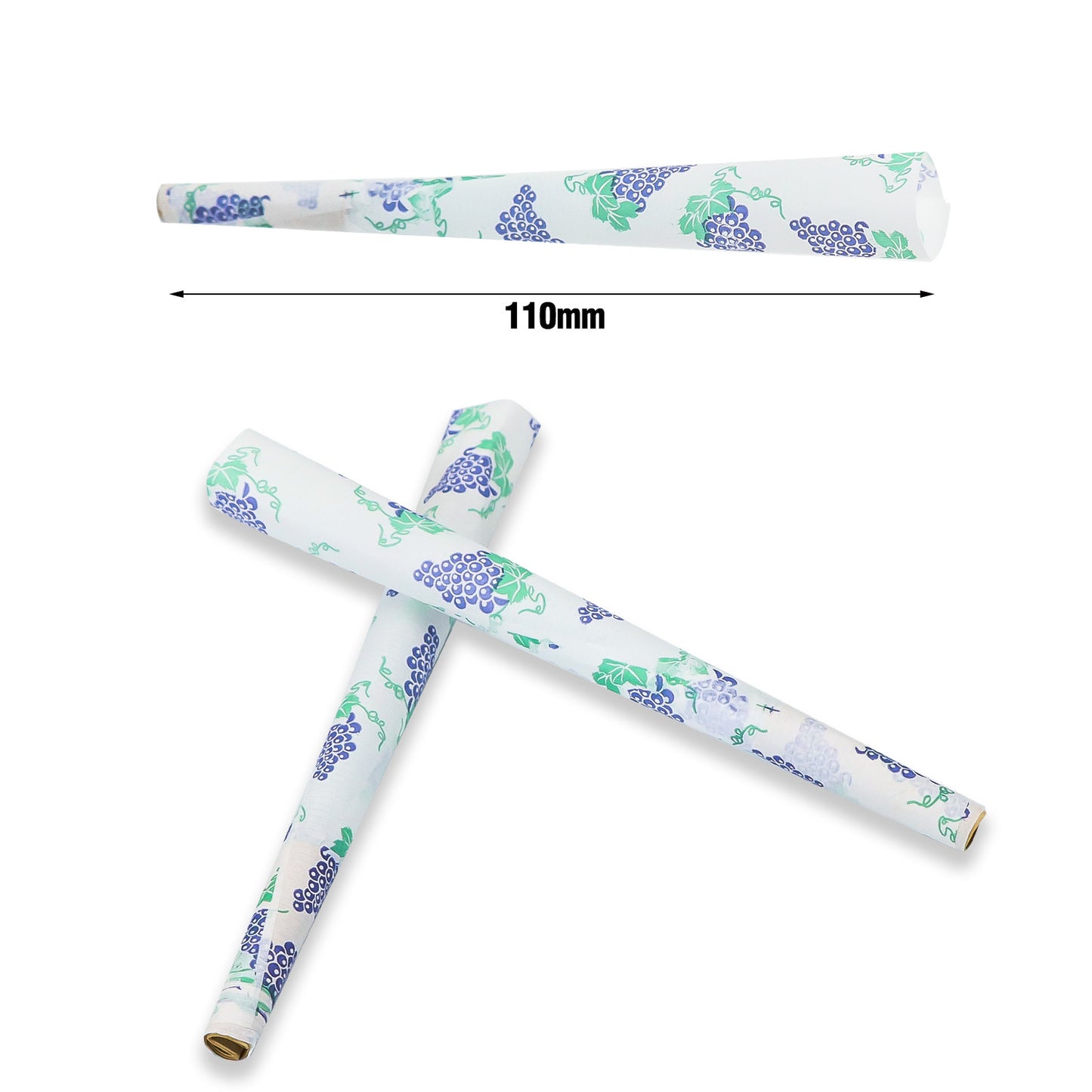 HONEYPUFF Grape Flavor Pre Rolled Cones, King Size Pre Rolled Rolling Paper with Tips, Slow Burning Papers (72 PCS)