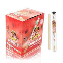 Load image into Gallery viewer, HONEYPUFF Watermelon Flavors Pre Rolled Cones With Wood Tips, King Size Rolling Paper & Glass Cigarette Holder Slow Burning Rolling Cones