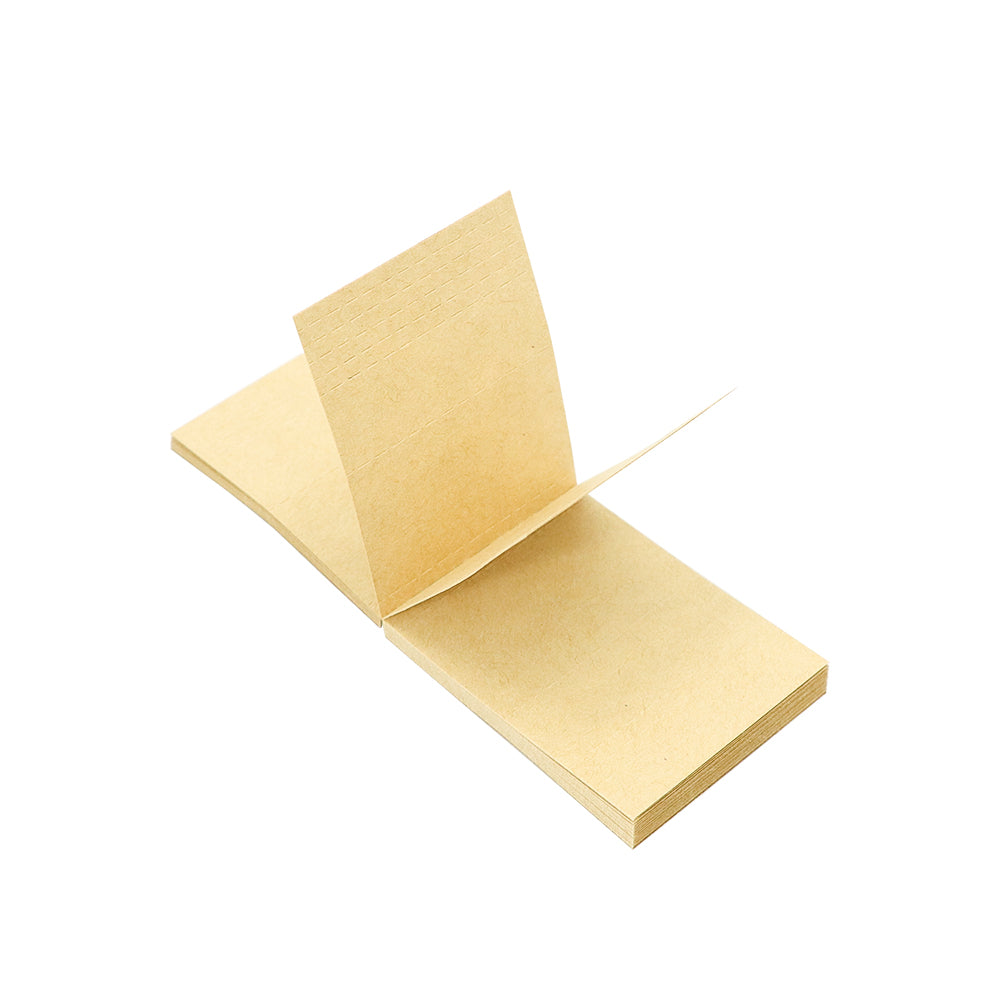 HONEYPUFF 60*47mm Mini Size Rolling Paper Tips, Natural Brown Rolling Tips, 35 Pieces