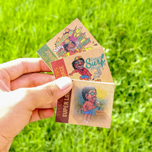 Load image into Gallery viewer, HONEYPUFF 60*47mm Mini Size Rolling Paper Tips, Natural Brown Rolling Tips, 35 Pieces