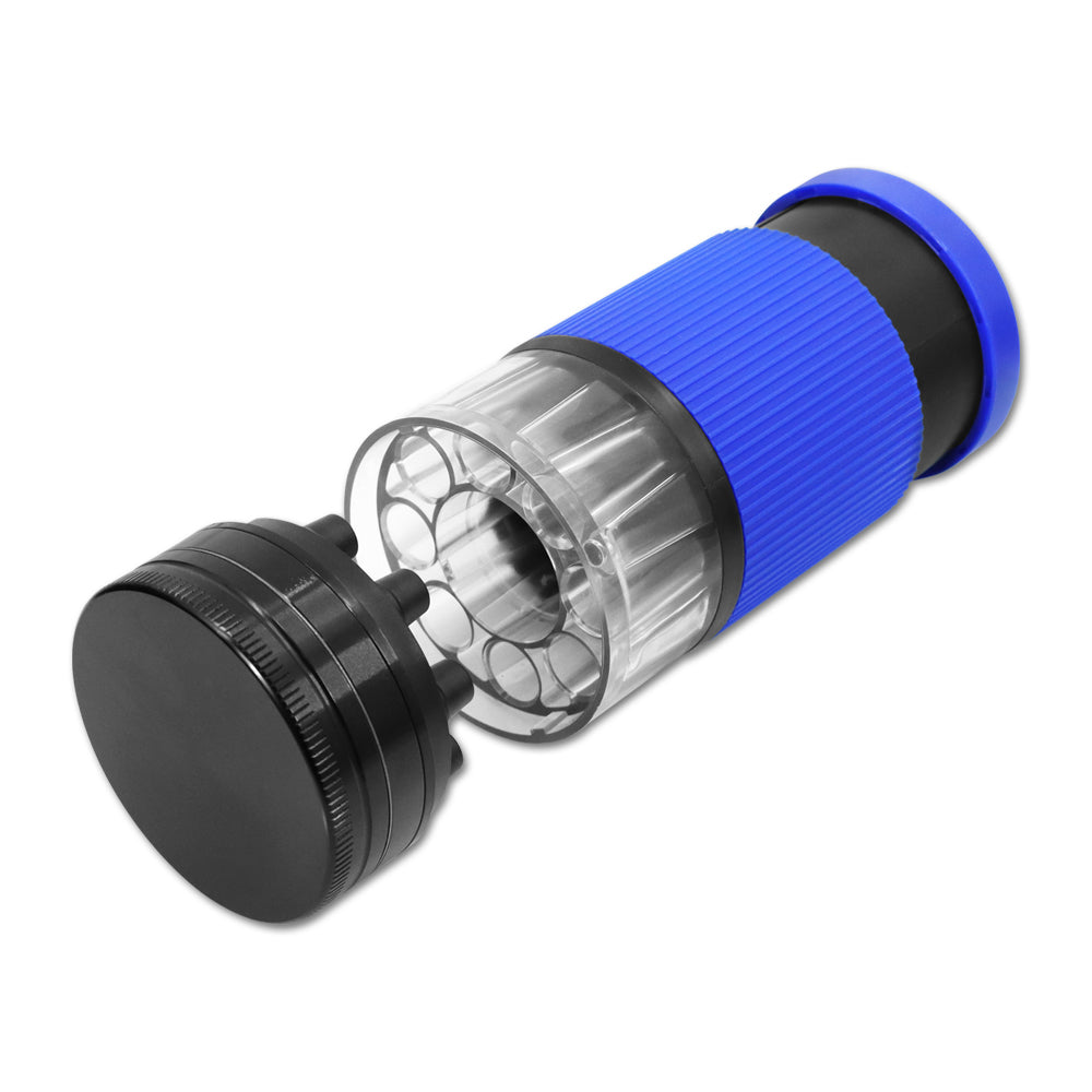 HONEYPUFF Plastic Herb Grinder With Cone Pre Rolled Cones Holder, 70 mm 5 Lay Smoker Grinders
