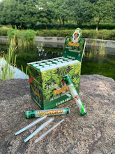 Load image into Gallery viewer, HONEYPUFF Cannabis Flavor Pre Rolled Cones, Clear Rolling Papers, 1 1/4 Size Pre Rolled Rolling Paper with Tips, 2 PCS per Tube