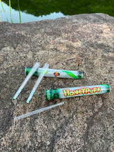 Load image into Gallery viewer, HONEYPUFF Cannabis Flavor Pre Rolled Cones, Clear Rolling Papers, 1 1/4 Size Pre Rolled Rolling Paper with Tips, 2 PCS per Tube