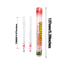 Load image into Gallery viewer, HONEYPUFF Watermelon Flavor Pre Rolled Cones, Clear Rolling Papers, 1 1/4 Size Pre Rolled Rolling Paper with Tips, 2 PCS per Tube
