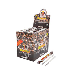 Load image into Gallery viewer, HONEYPUFF Coffee Flavor Pre Rolled Cones, Clear Rolling Papers, King Size Pre Rolled Rolling Paper with Tips, 2 PCS per Tube