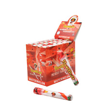 Load image into Gallery viewer, HONEYPUFF Watermelon Flavor Pre Rolled Cones, Clear Rolling Papers, King Size Pre Rolled Rolling Paper with Tips, 2 PCS per Tube