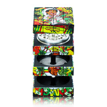 Load image into Gallery viewer, HONEYPUFF Cube Shape Plastic Smoker Grinder, 58 mm 4 Lay Herb Grinder, 6 PCS / Box
