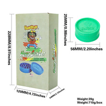 Load image into Gallery viewer, HONEYPUFF Biodegradable Plastic Herb Grinder, 56 mm 2 Lay Tobacco Grinder, Portable Weed Grinders
