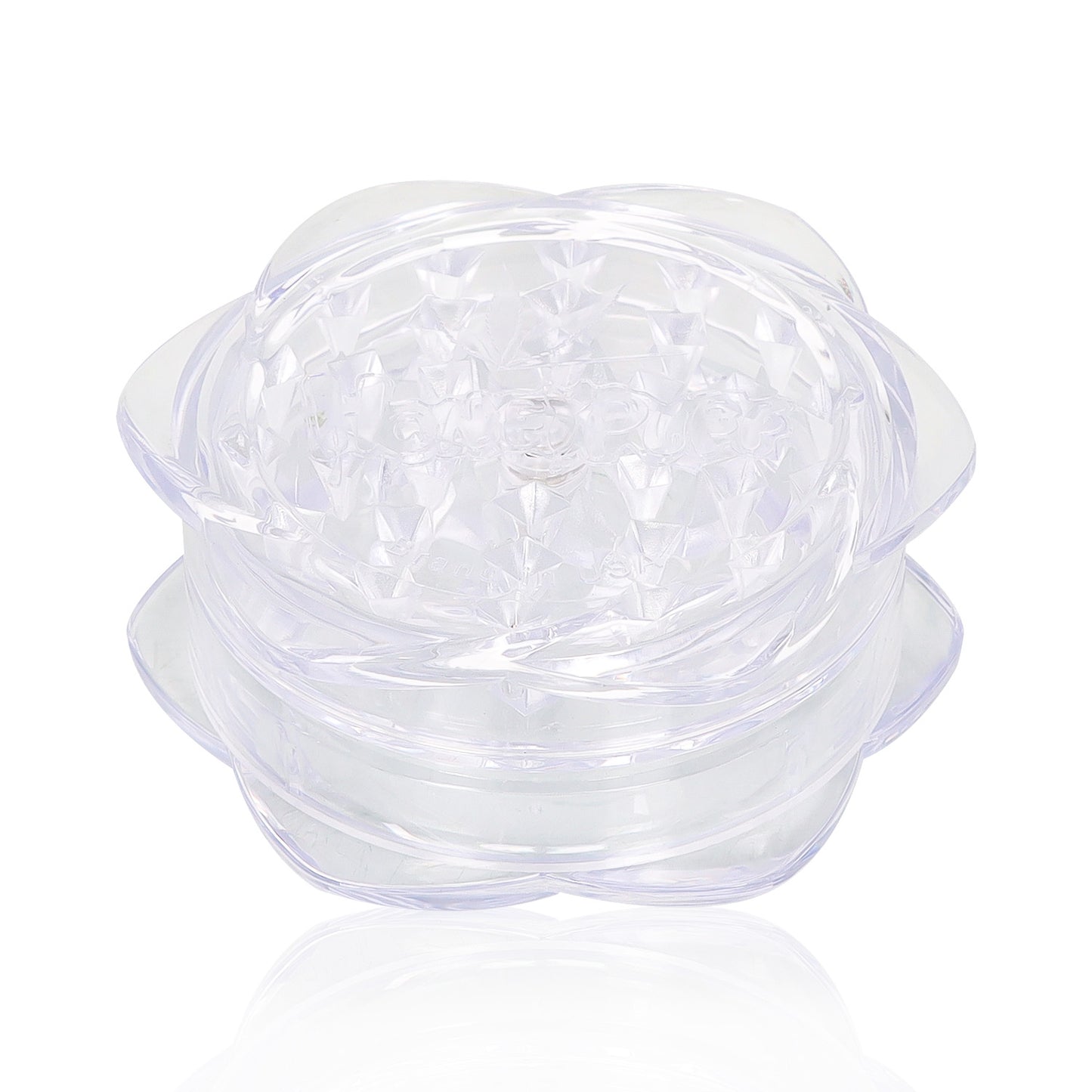 HOEYPUFF Biodegradable Plastic Herb Grinder, 67 mm 3 Layers Smoker Grinder, 12 PCS / Box