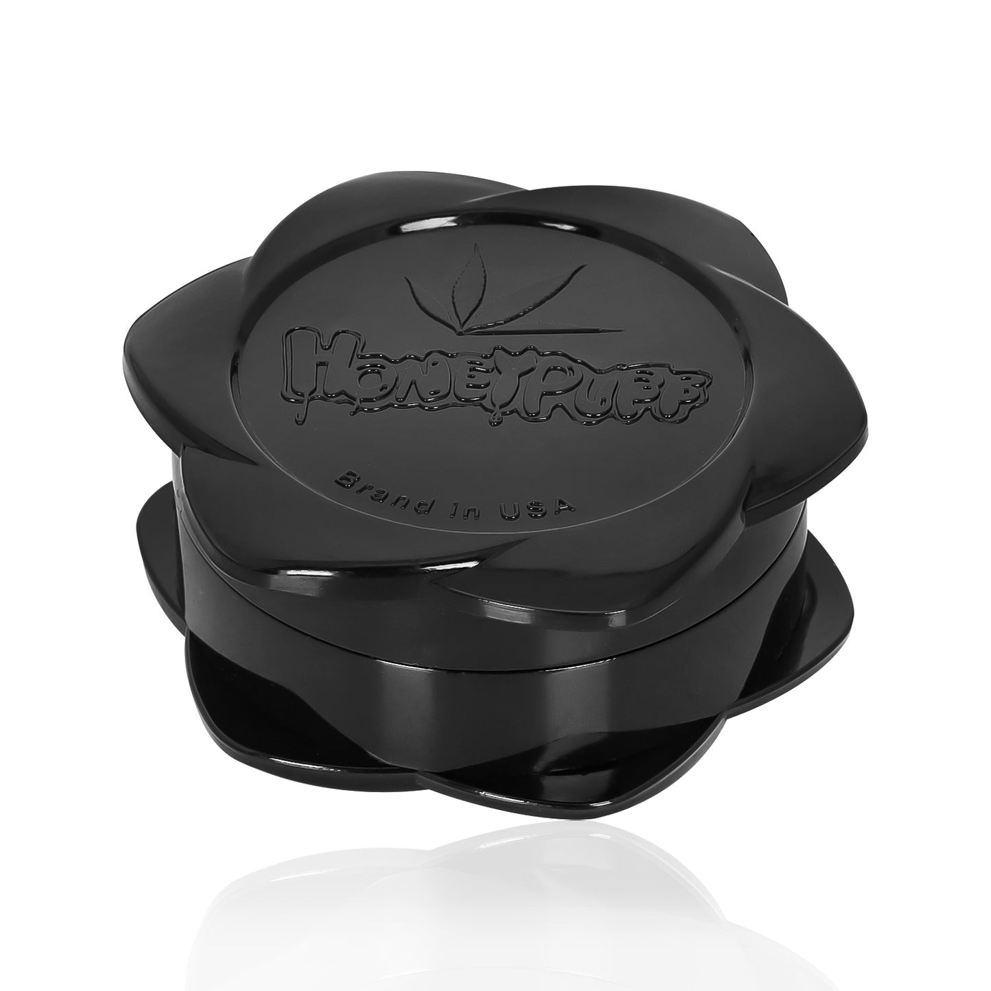 HOEYPUFF Biodegradable Plastic Herb Grinder, 67 mm 3 Layers Smoker Grinder, 12 PCS / Box