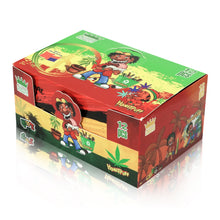 Load image into Gallery viewer, HONEYPUFF 40 mm Zinc Metal Herb Grinder, Rasta Style 4 Lay Smoker Grinder, 6 PCS / Box